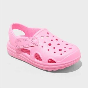 NEW NWT Cat & Jack Pink Atlas Shoes Clogs Toddler 10 Croc Like K Pop FUN!